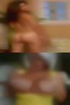 Overweight naked woman