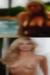 Overweight naked woman